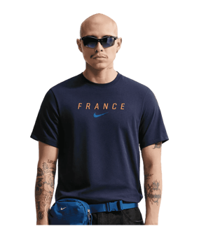 Nike FFF Frankreich Primary T-Shirt Blau F498 - blau