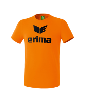 Erima Promo T-Shirt Kids Orange Schwarz - orange