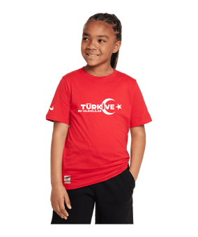 Nike TFF T-Shirt EC 2024 Kids Rot - rot