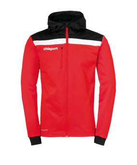 Uhlsport Offense 23 Kapuzenjacke Kids Rot F04 - rot