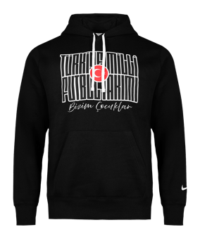Nike TFF Türkei Hoody Schwarz Ftffio9035schwarz - schwarz