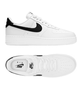 Nike Air Force 1 '07 Schwarz Weiss Schwarz F100 - weiss