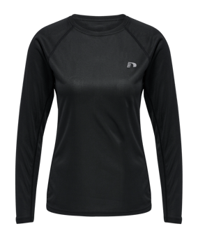 Newline Core Shirt langarm Running Damen F2001 - schwarz