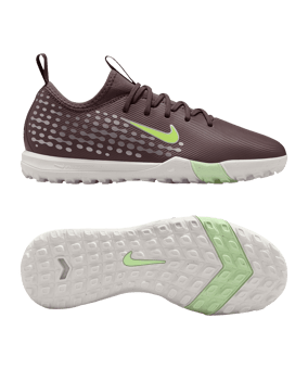 Nike Jr Air Zoom Mercurial Vapor XVI Academy TF Kylian Mbappe Kids Braun F200 - braun