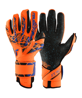 Reusch Attrakt Fusion Guardian TW-Handschuhe Orange Blau Schwarz F2211 - orange