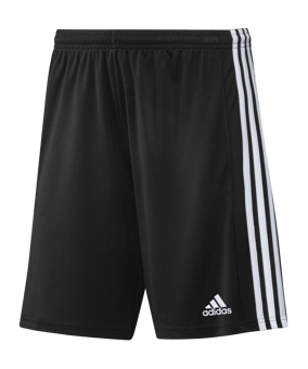 adidas Squadra 21 Short Schwarz Weiss - schwarz