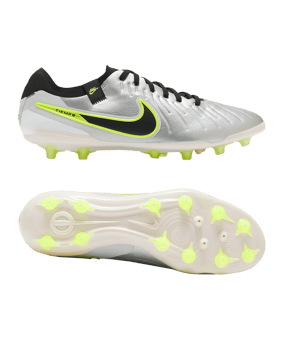 Nike Tiempo Legend X Pro AG-Pro Mad Voltage Silber Schwarz F001 - silber