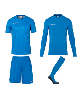 Uhlsport Prediction Torwartset F43 - blau