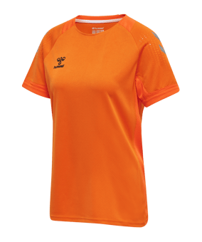 Hummel hmlLEAD Trainingsshirt Damen Orange F5190 - orange