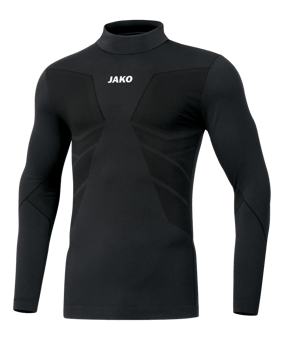 JAKO Comfort 2.0 Turtleneck Schwarz F08 - schwarz