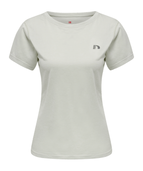 Newline Statement T-Shirt Running Damen F1113 - beige