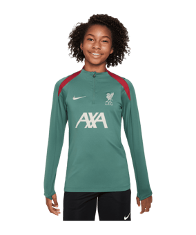 Nike FC Liverpool Drill Top Kids Grün F362 - gruen