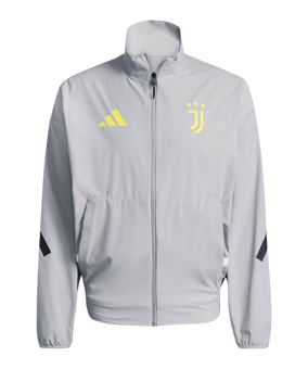 adidas Juventus Turin Anthem Jacke Grau