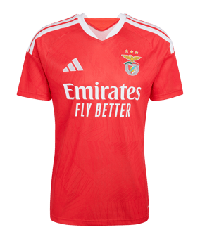 adidas Benfica Lissabon Trikot Home 2026/2027 Weiß - rot