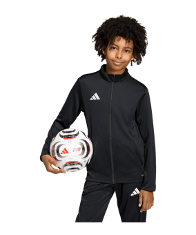 adidas Entrada 26 Trainingsjacke Kids Schwarz - schwarz