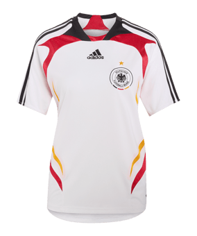adidas DFB Deutschland Bringback 2007 Trikot Home Weiss - weiss