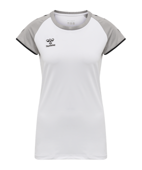 Hummel hmlCORE VOLLEY Stretch T-Shirt Damen F9001 - weiss