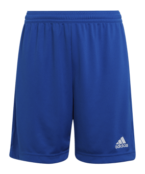 adidas Entrada 22 Short Kids Blau Weiss - blau