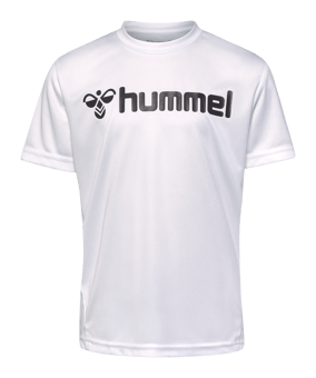 Hummel Logo Trikot Kids Weiss F9001