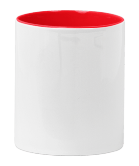 Merch Mug Two Tone 11oz Red - rot