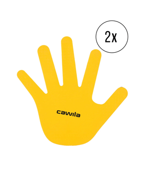 Cawila Marker-System Hand 18,5cm 2er Set Gelb - gelb