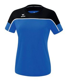 Erima Change by T-Shirt Damen Blau Schwarz - blau