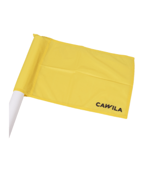 Cawila Eckfahne 45x45cm Gelb - gelb