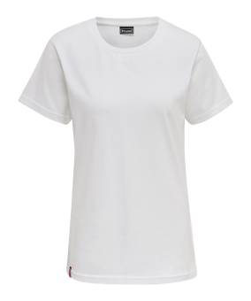 Hummel T-Shirt Damen Weiß F9001 - weiss