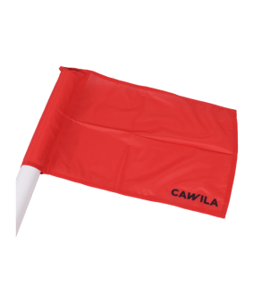 Cawila Eckfahne UNI 45x45cm Rot - rot
