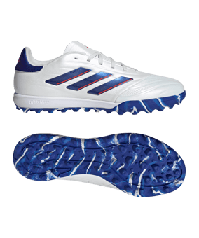 adidas COPA Pure 2 Elite TF Advancement Weiss Blau - weiss