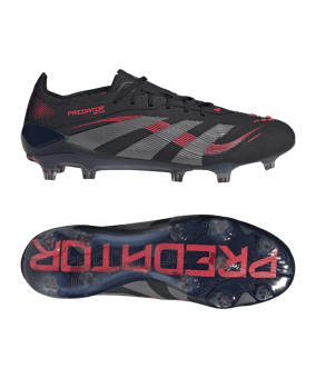 adidas Predator Elite FG Stealth Victory Schwarz - schwarz