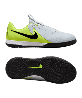 Nike Jr Phantom GX II Academy IN Mad Voltage Kids Schwarz Silber F003 - silber