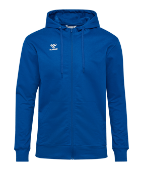 Hummel Go 2.0 Chevron Kapuzenjacke Blau F7045 - blau