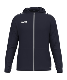 JAKO One Kapuzenjacke Kids Blau F900 - blau