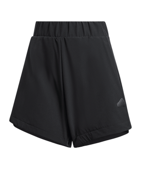 adidas Z.N.E. Winterizeds Short Damen Schwarz - schwarz