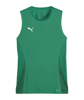 PUMA teamGOAL Tanktop Damen Grün Weiss F05 - gruen