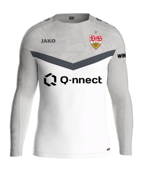 JAKO VfB Stuttgart Sweatshirt Weiß F016 - weiss