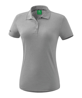 Erima Poloshirt Damen Grau - grau