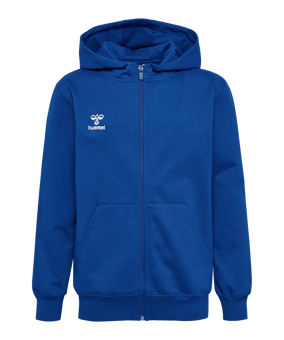 Hummel GO 2.0 Kapuzenjacke Kids Blau F7045 - blau