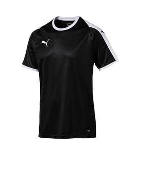 PUMA LIGA Trikot kurzarm Schwarz Weiss F03 - schwarz