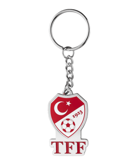 TFF Türkei Schlüsselanhänger EM 2024 Rot - rot