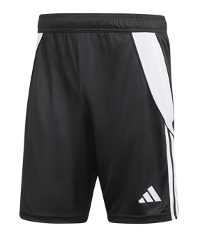 adidas Tiro 24 Trainingsshort Schwarz Weiss - weiss