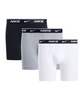 Nike Boxer Brief 3Pk Boxershort Weiß FXYO - weiss
