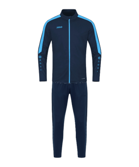 JAKO Polyester Power Trainingsanzug Blau F910 - blau