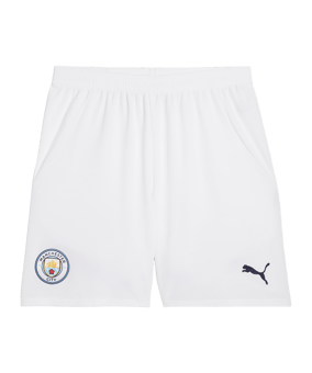 PUMA Manchester City Short Home 2024/2025 Weiss F05 - weiss