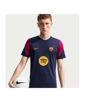 Nike FC Barcelona Strike Trainingsshirt Blau F401 - blau