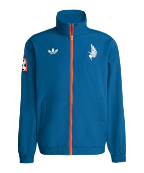 adidas New England Revolution Anthem Jacke Weiss