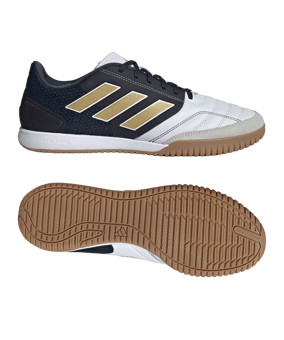 adidas Top Sala Competition IN Weiss Gold - weiss