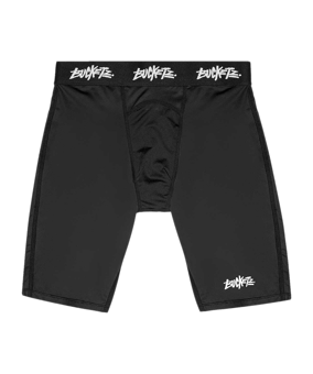 Bucketz 9in Kompression Short Schwarz - schwarz