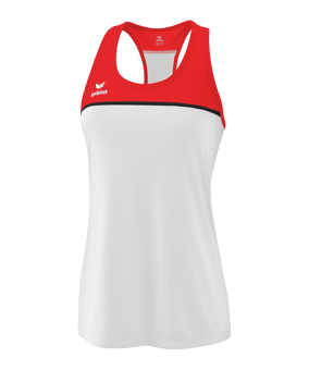 Erima Change by Tanktop Damen Weiss Rot - weiss